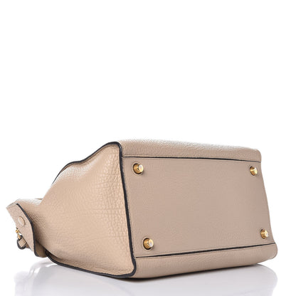 Celine Bullhide Calfskin Small Ring Bag Dune 4 of 9
