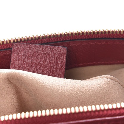 Gucci GG Supreme Monogram Flora Web Small Ophidia Tote Bag Red 7 of 11