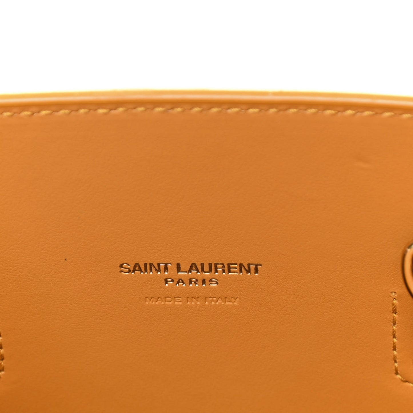 Palmelatto Calfskin Baby Sac De Jour Senape Yellow
