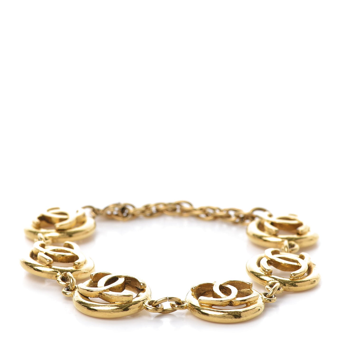 CC Cutout Bracelet Gold