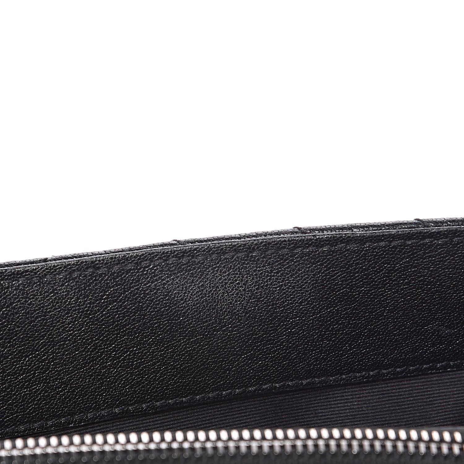 Saint Laurent Sheepskin Matelasse Chevron Monogram Medium College Bag Black 17 of 18