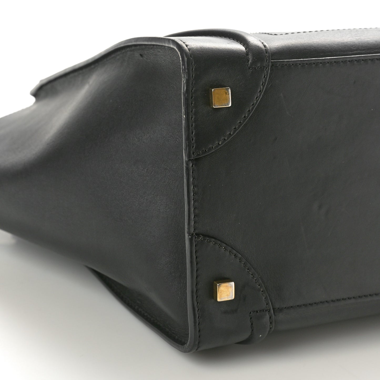 Smooth Calfskin Mini Luggage Black
