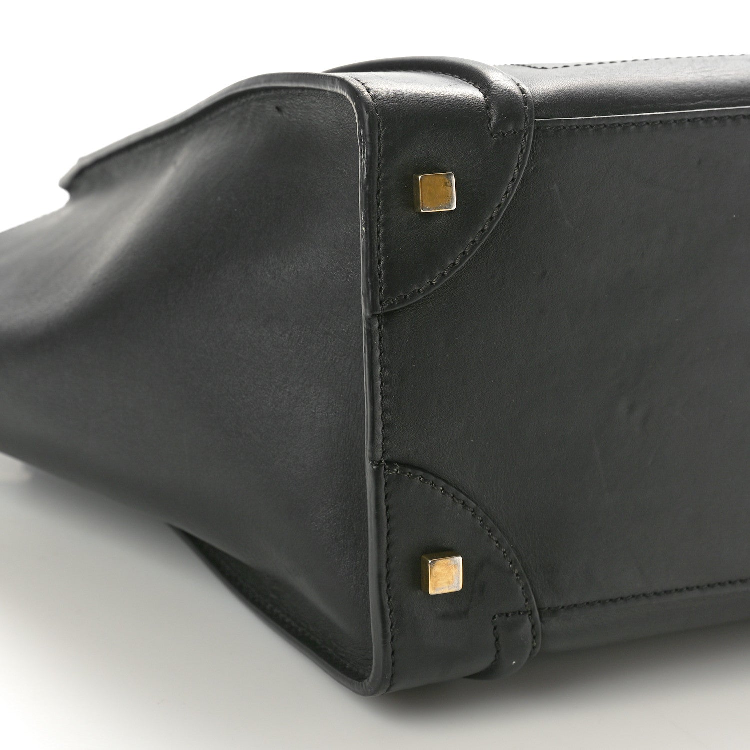 Celine Smooth Calfskin Mini Luggage Black 9 of 14