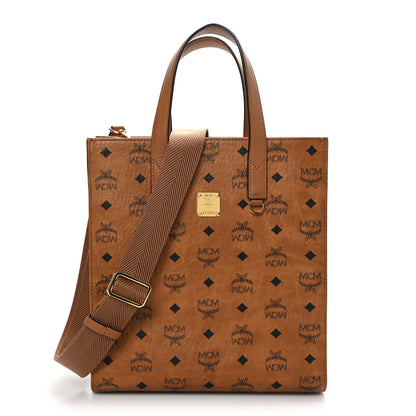 MCM Visetos Klassik Tote Cognac 1 of 8