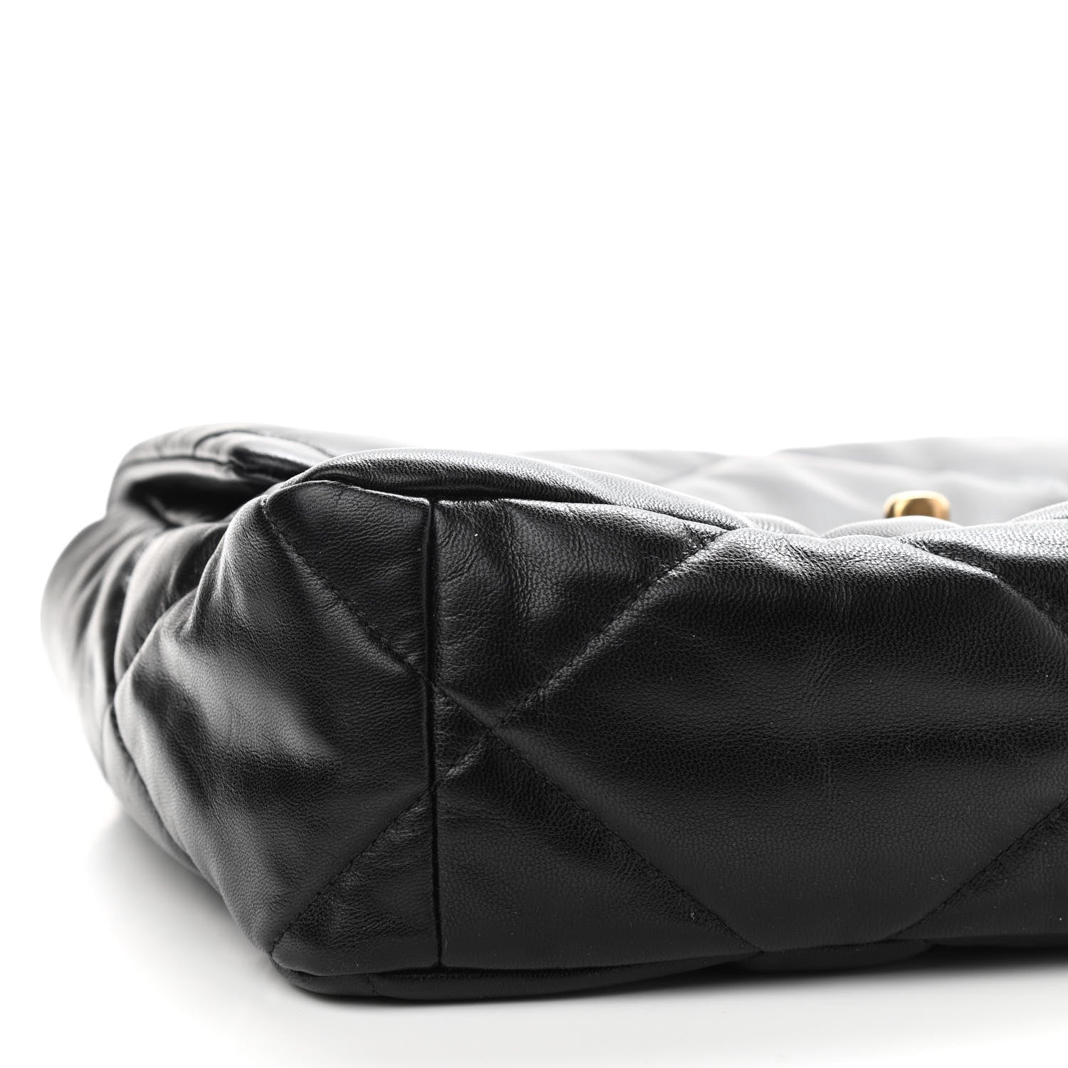 Chanel Lambskin Quilted Large Chanel 19 Flap Black 8 of 9