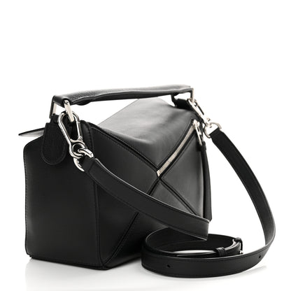 Loewe Calfskin Small Puzzle Bag Black 3 of 13