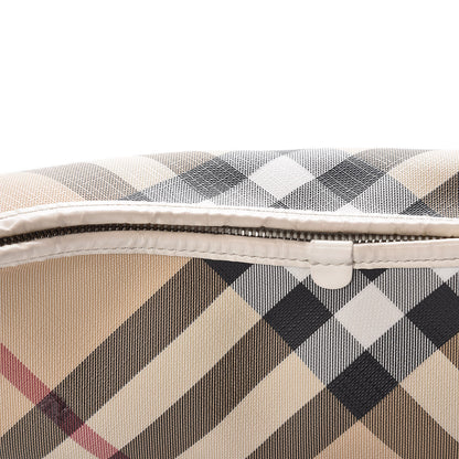 Burberry Supernova Check Large Larkin Hobo White 9 of 20