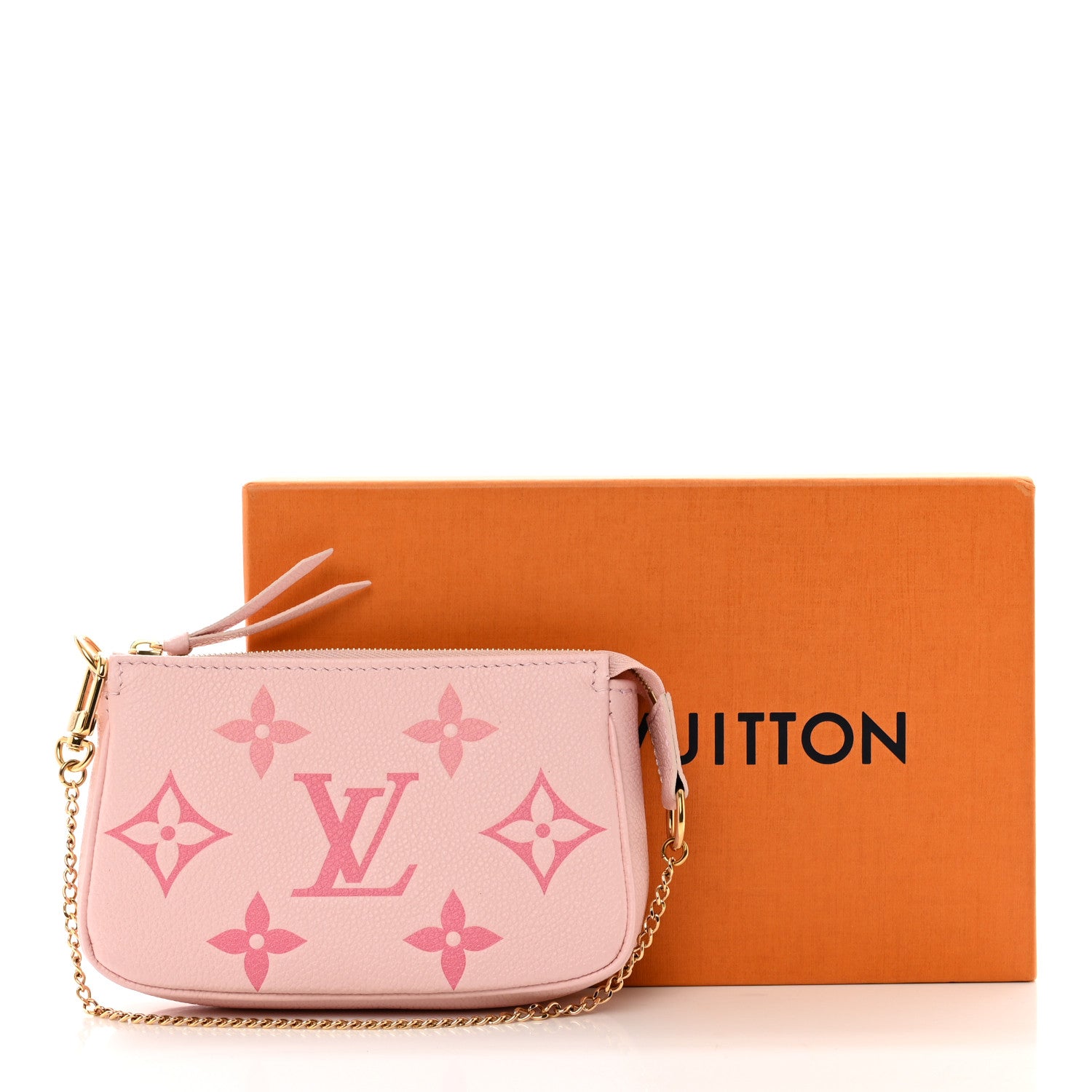 Louis Vuitton Empreinte Monogram Giant By The Pool Mini Pochette Accessories Bouton De Rose 7 of 7