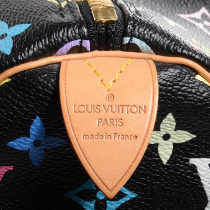 Louis Vuitton Monogram Multicolor Keepall 45 Black 7 of 7