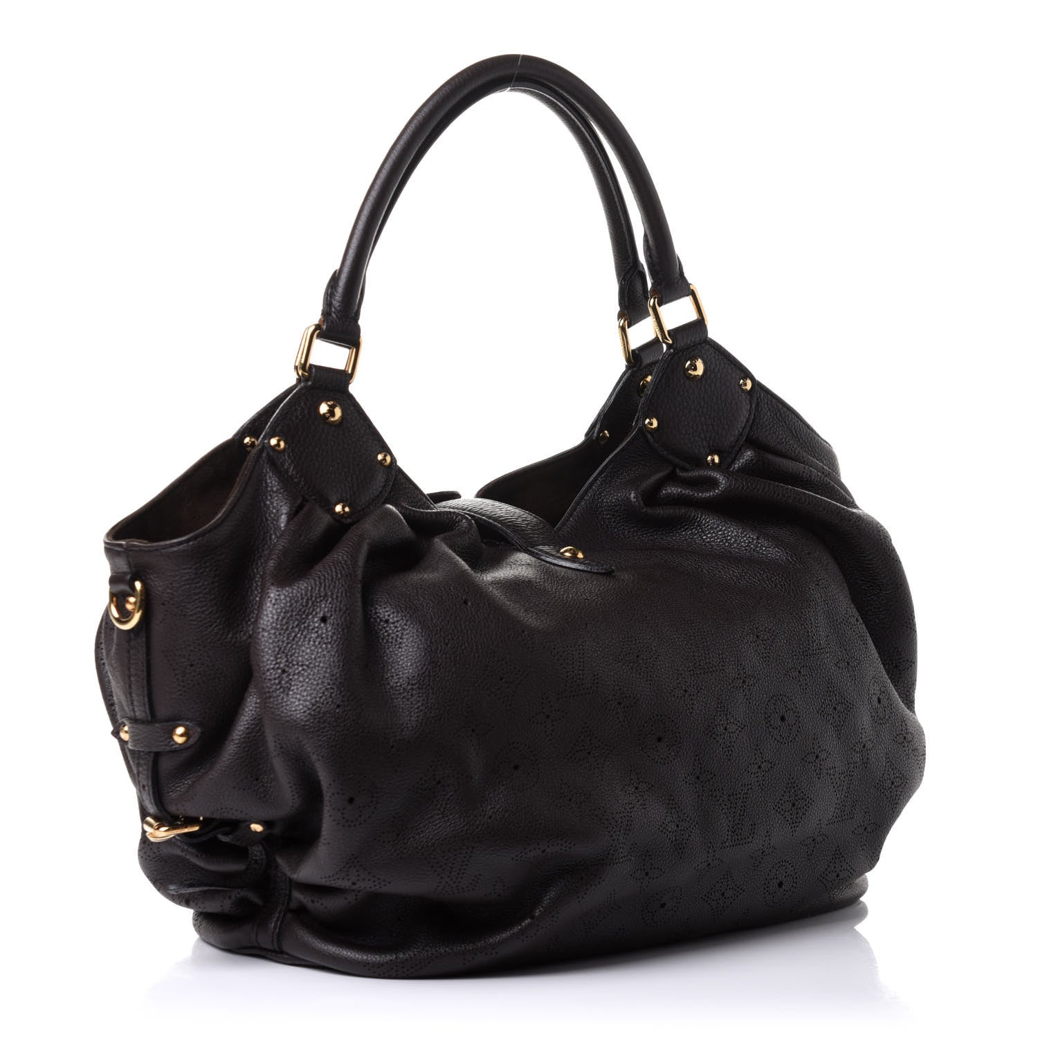 Louis Vuitton Mahina L Chocolate 3 of 9