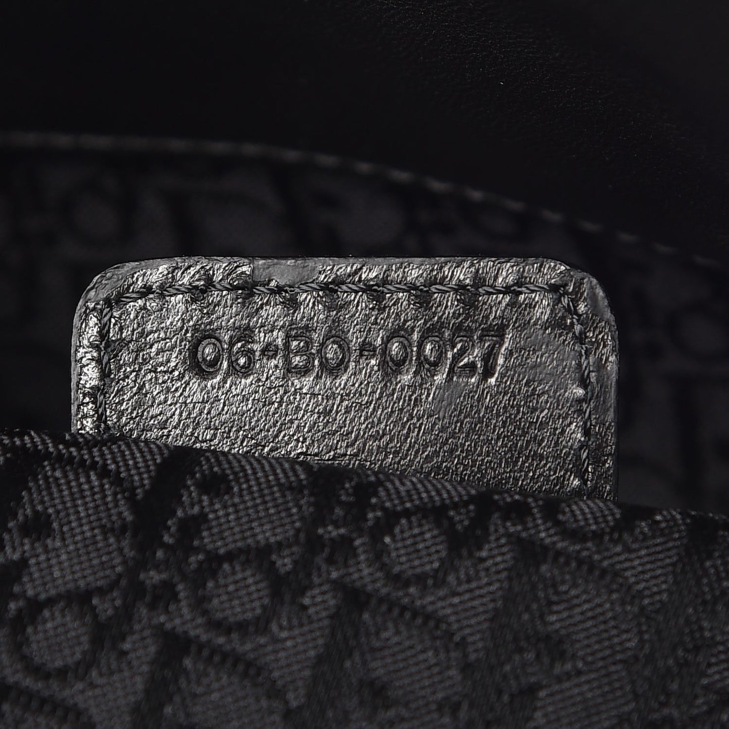 Lambskin Cannage XXL Dior Soft Hobo Black