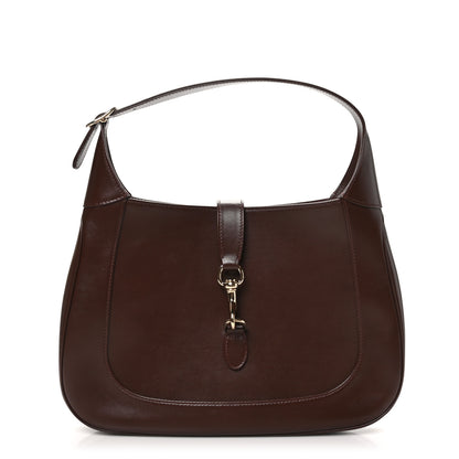 Gucci Ancora Calfskin Medium Jackie Shoulder Bag Sweet Chestnut 1 of 10
