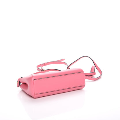 Fendi Shiny Nappa Micro Peekaboo Iconic Satchel Rosa Fluo 5 of 9