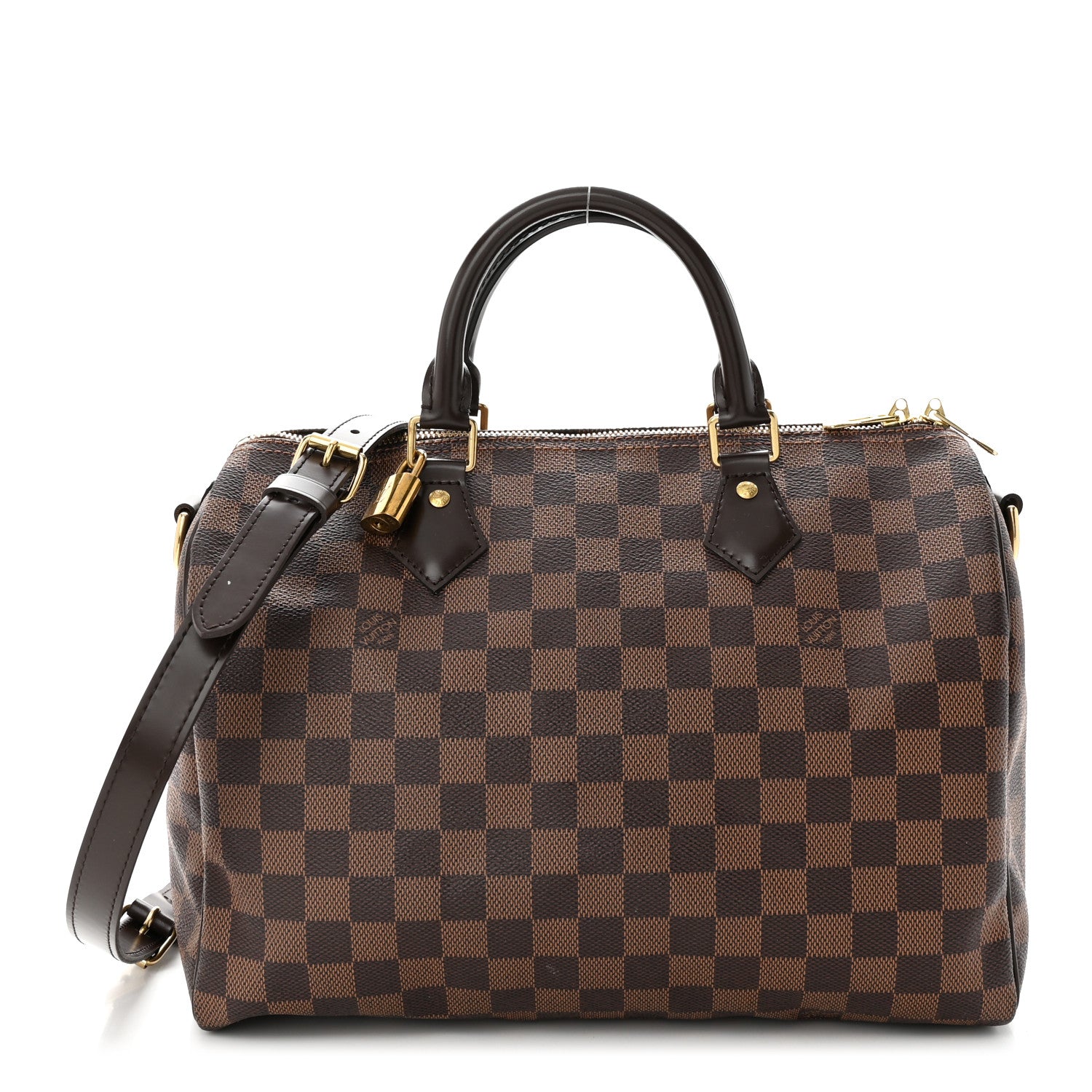 Louis Vuitton Damier Ebene Speedy Bandouliere 30 1 of 11
