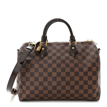 Louis Vuitton Damier Ebene Speedy Bandouliere 30 1 of 11