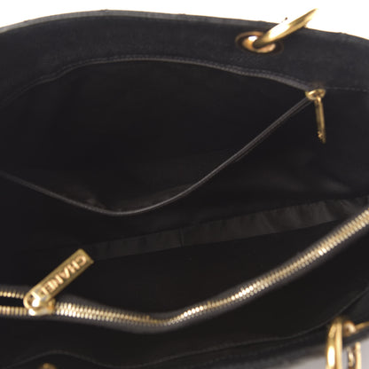 Chanel Caviar Quilted Grand Shopping Tote GST Black 5 of 13