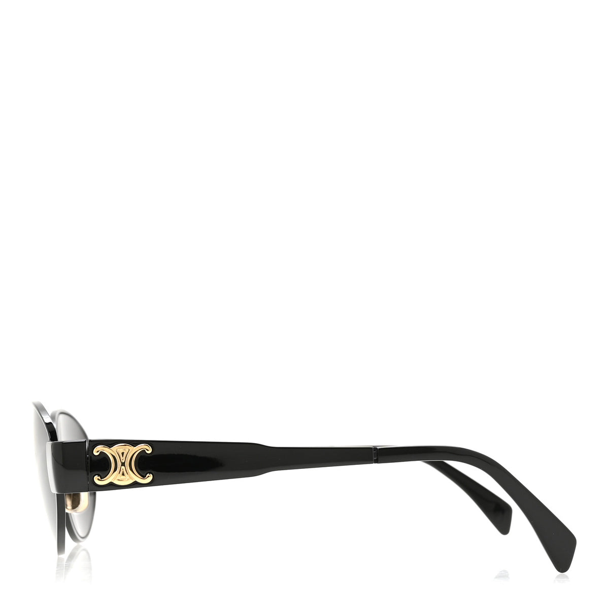 Metal Triomphe 01 Sunglasses CL40235U Black Smoke