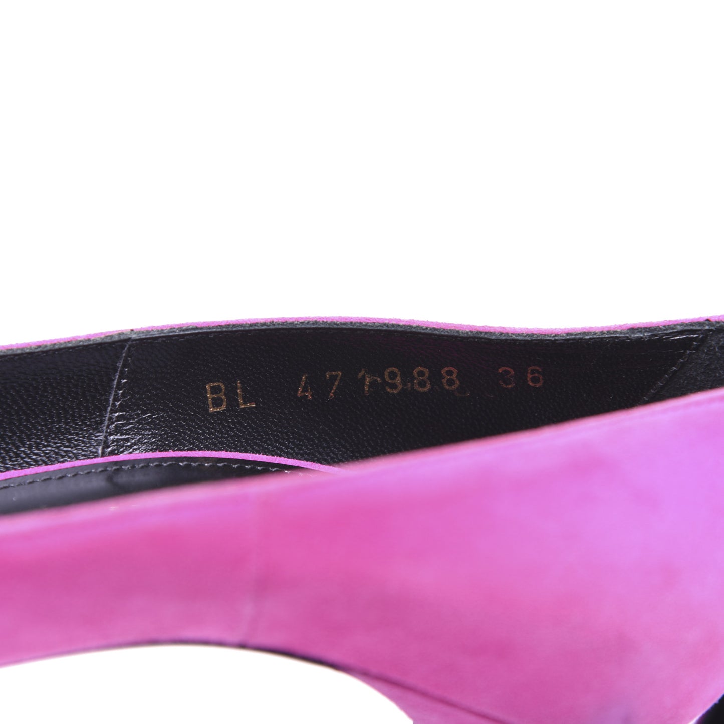 Suede Calfskin Anja 105 Pumps 36 Pink