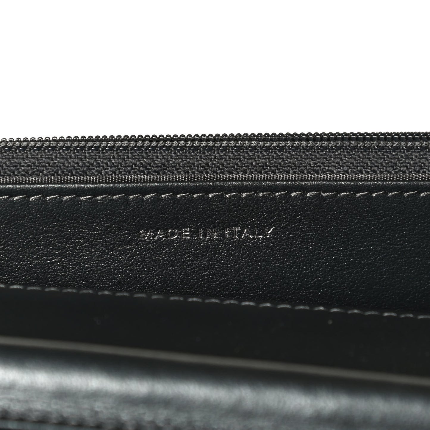 Caviar Quilted Vintage Mademoiselle Wallet On Chain WOC Dark Grey