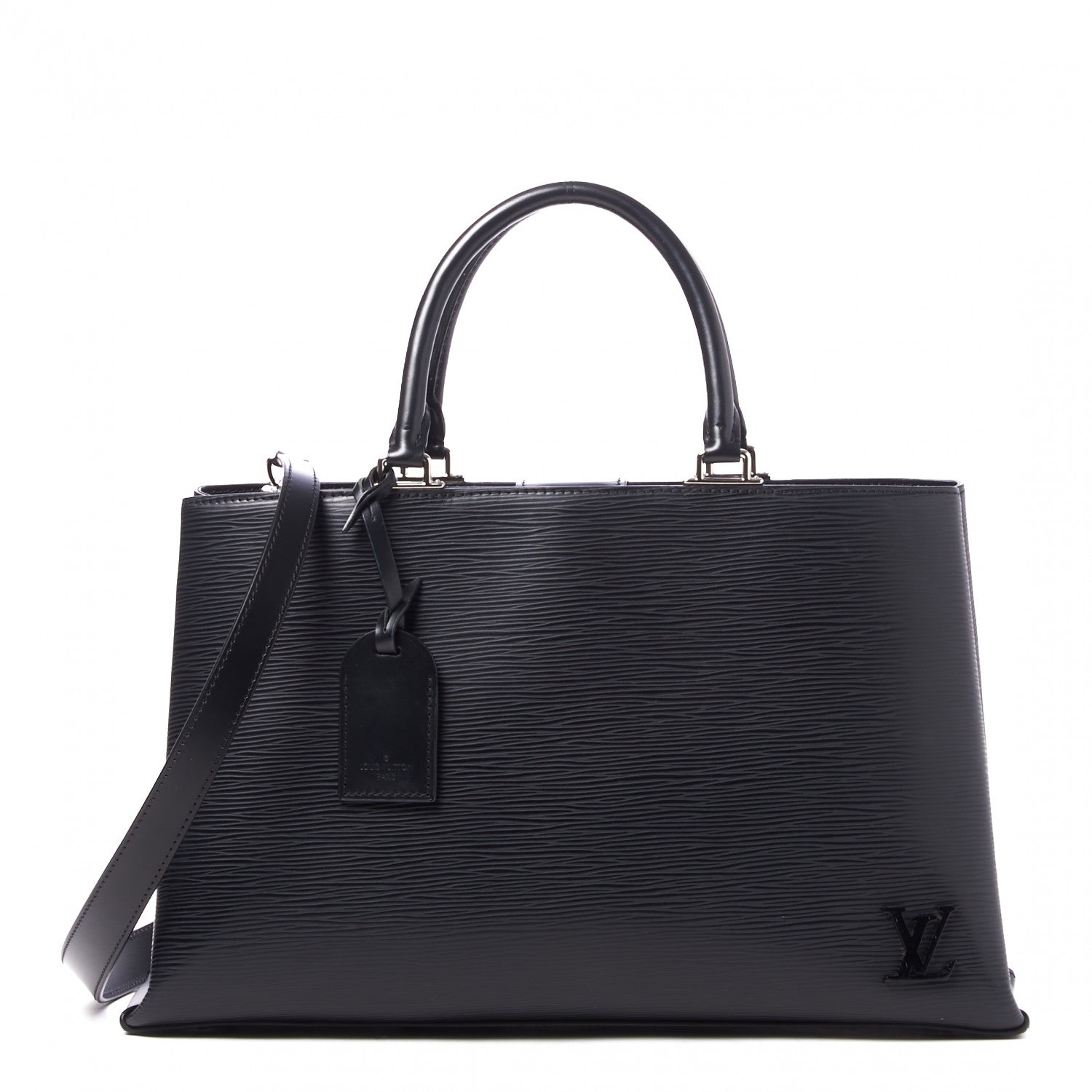 Louis Vuitton Epi Kleber MM Black 1 of 8