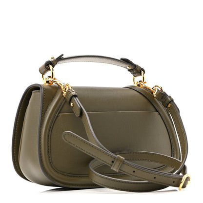 Gucci Roxy Calfskin Medium Blondie Top Handle Bag Forest Green 5 of 28