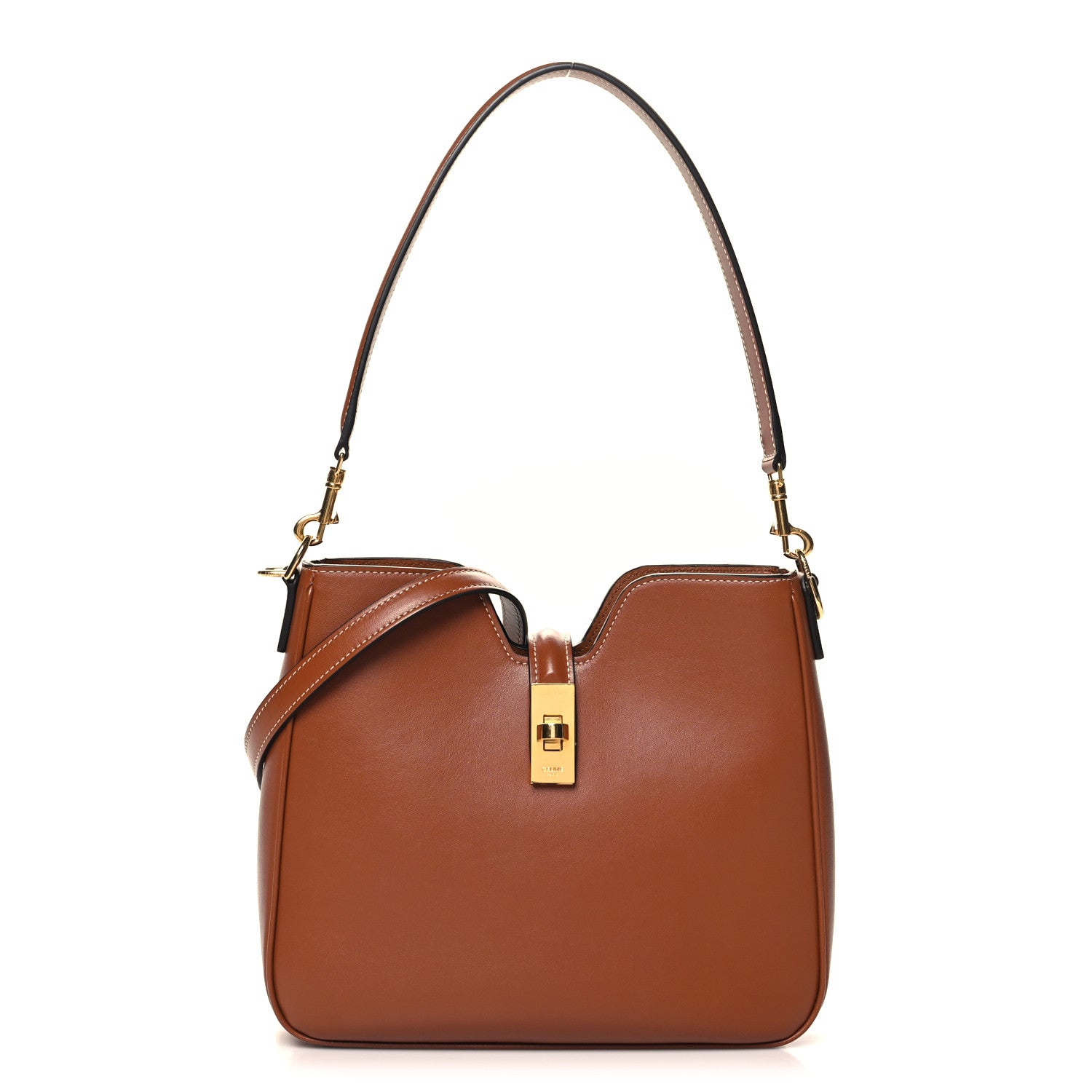 Celine Smooth Calfskin Small Camille 16 Soft Bag Tan 1 of 9