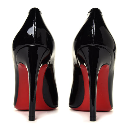 Christian Louboutin Patent Pigalle 100 Pumps 37.5 Black 9 of 12