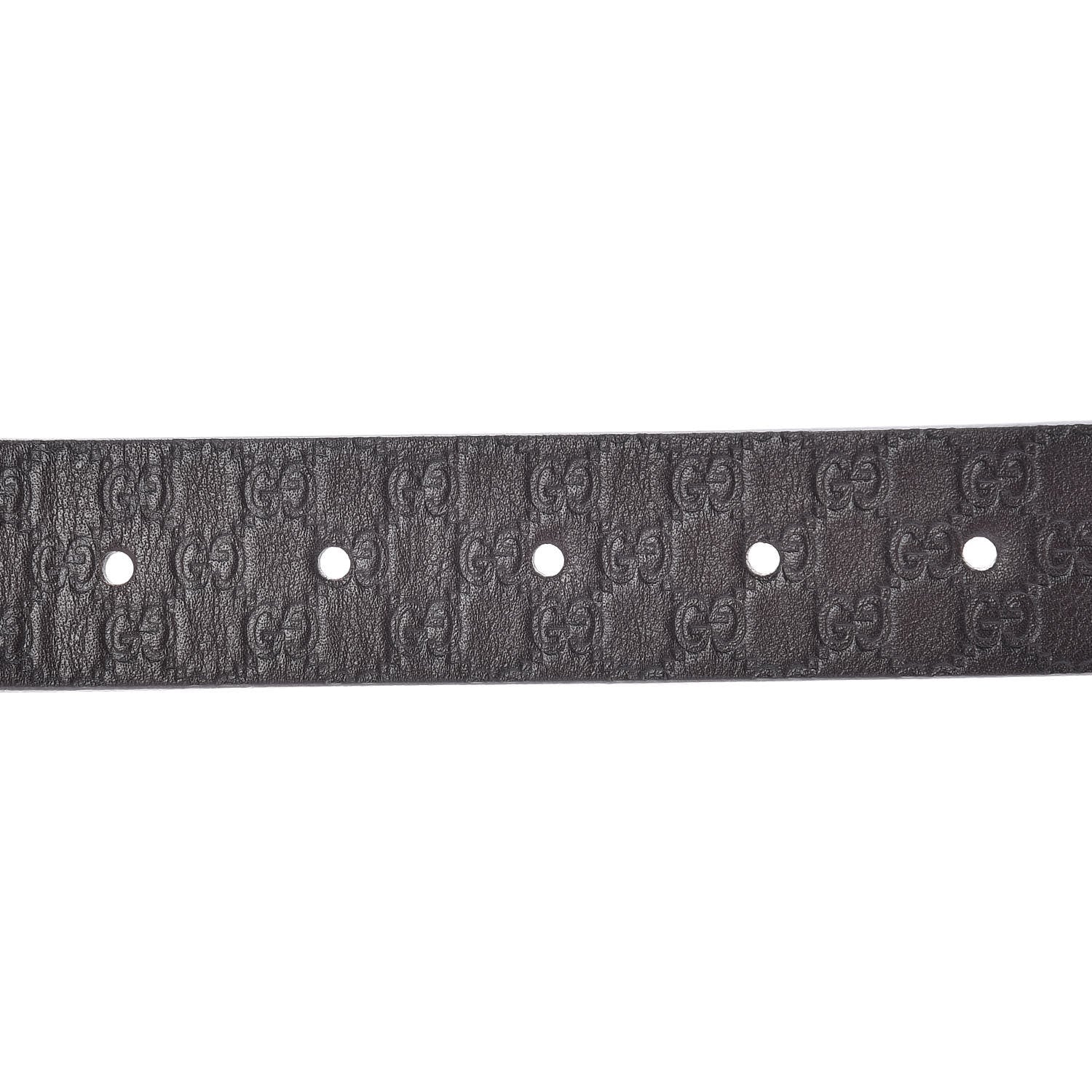 Gucci Microguccissima Belt 85 34 Brown 5 of 7