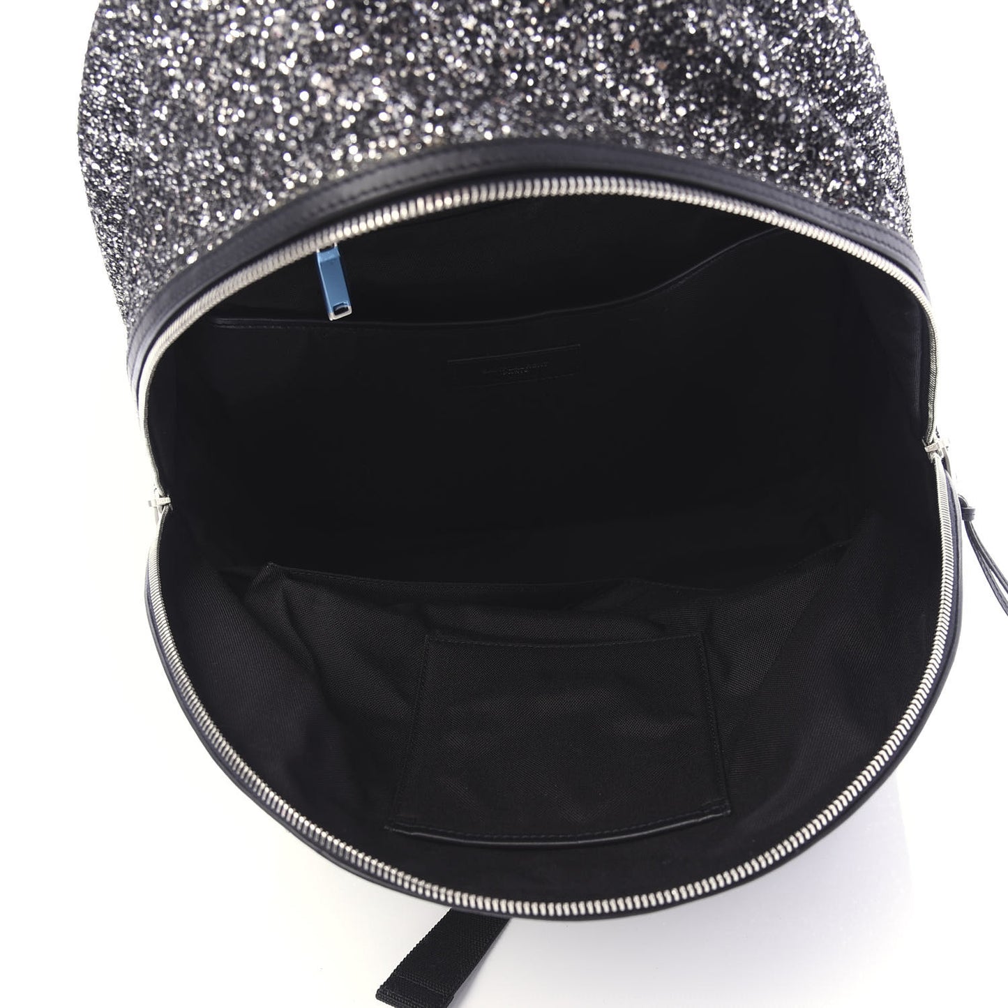 Glitter Canvas City Backpack Gunmetal
