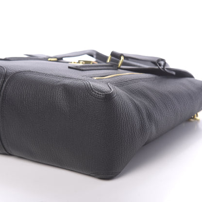 3.1 Phillip Lim 3.1 Textured Calfskin Large Pashli Satchel Black 12 of 12