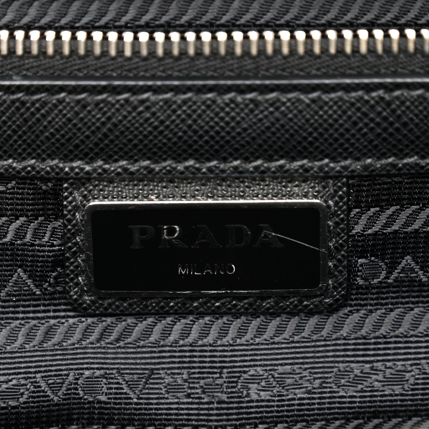 Saffiano Travel Extra Large Galleria Double Zip Black