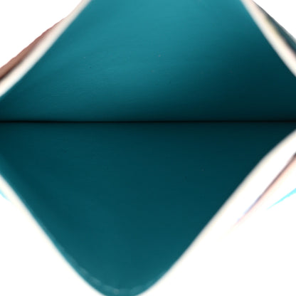 Louis Vuitton LV X TM Monogram Multicolor Criss-Cross Card Holder Kabira Blue Rose 5 of 7