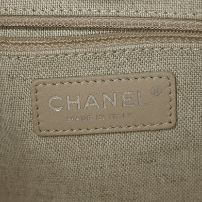 Chanel Mixed Fibers Small Deauville Tote Black 6 of 10