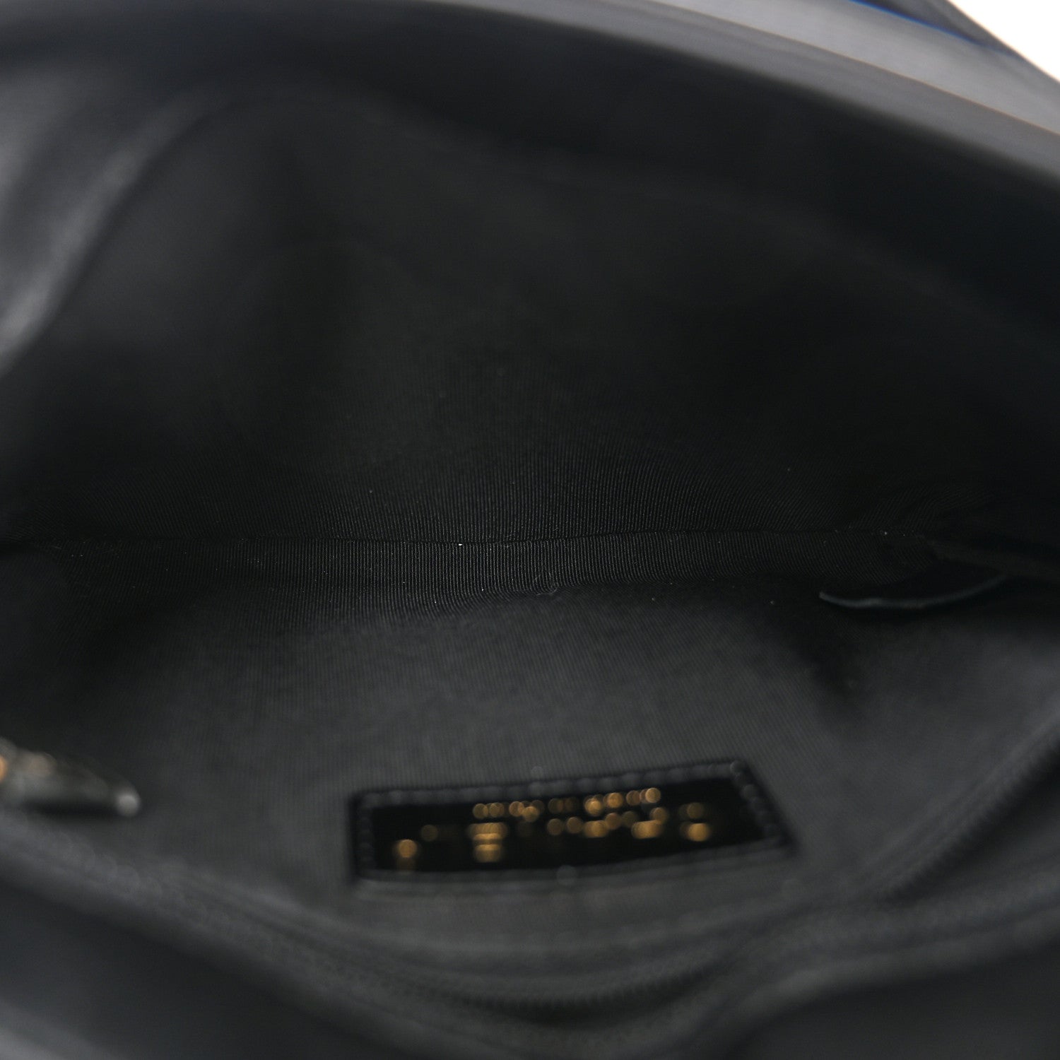 Chanel Glazed Calfskin Quilted Double Pocket Crossbody Flap Black 5 of 10
