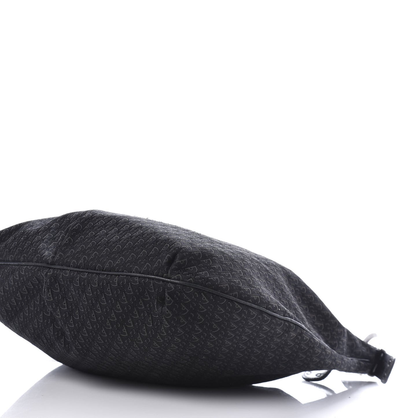 Monogram Buckle Hobo Black