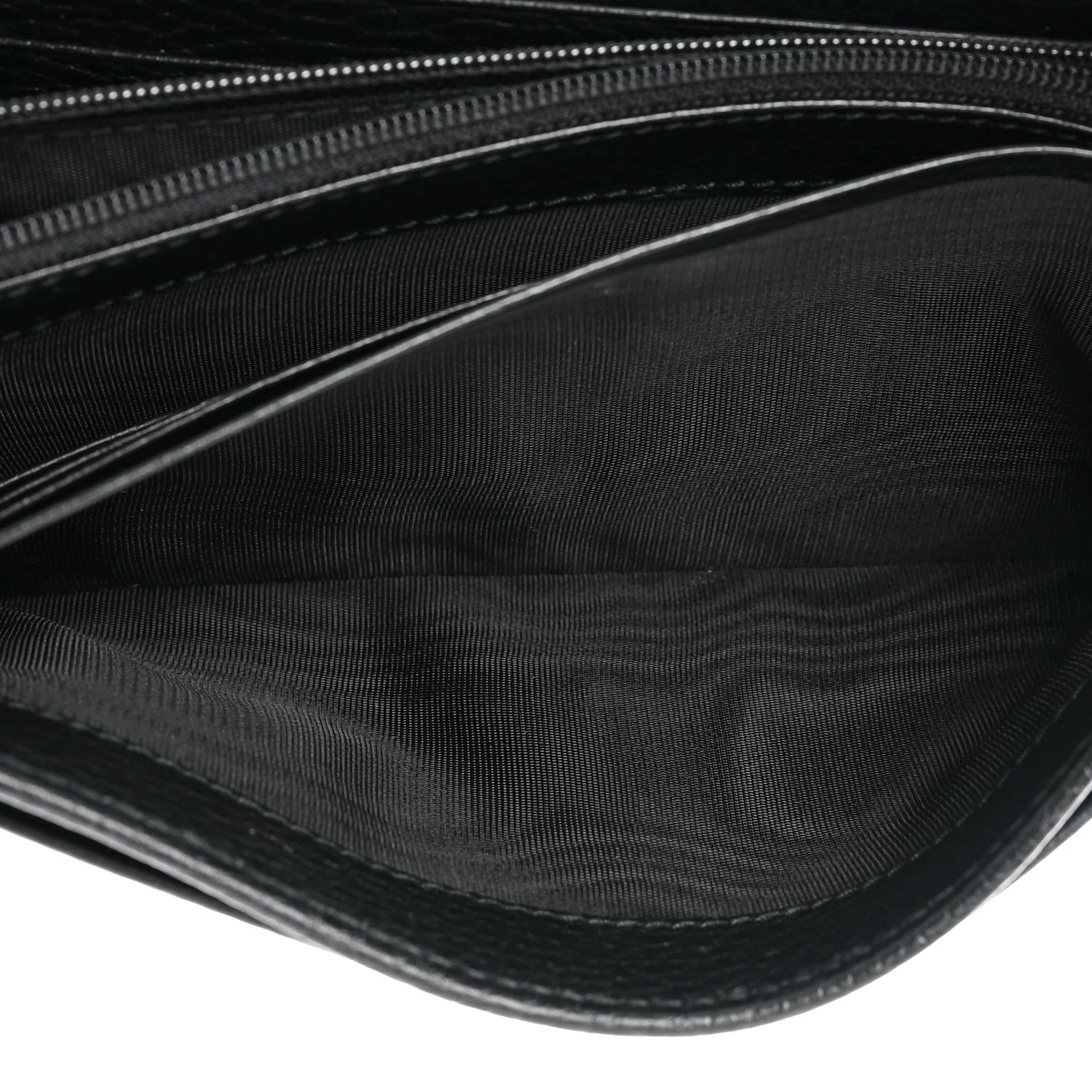Gucci Dollar Calfskin GG Marmont Continental Wallet Black 5 of 12