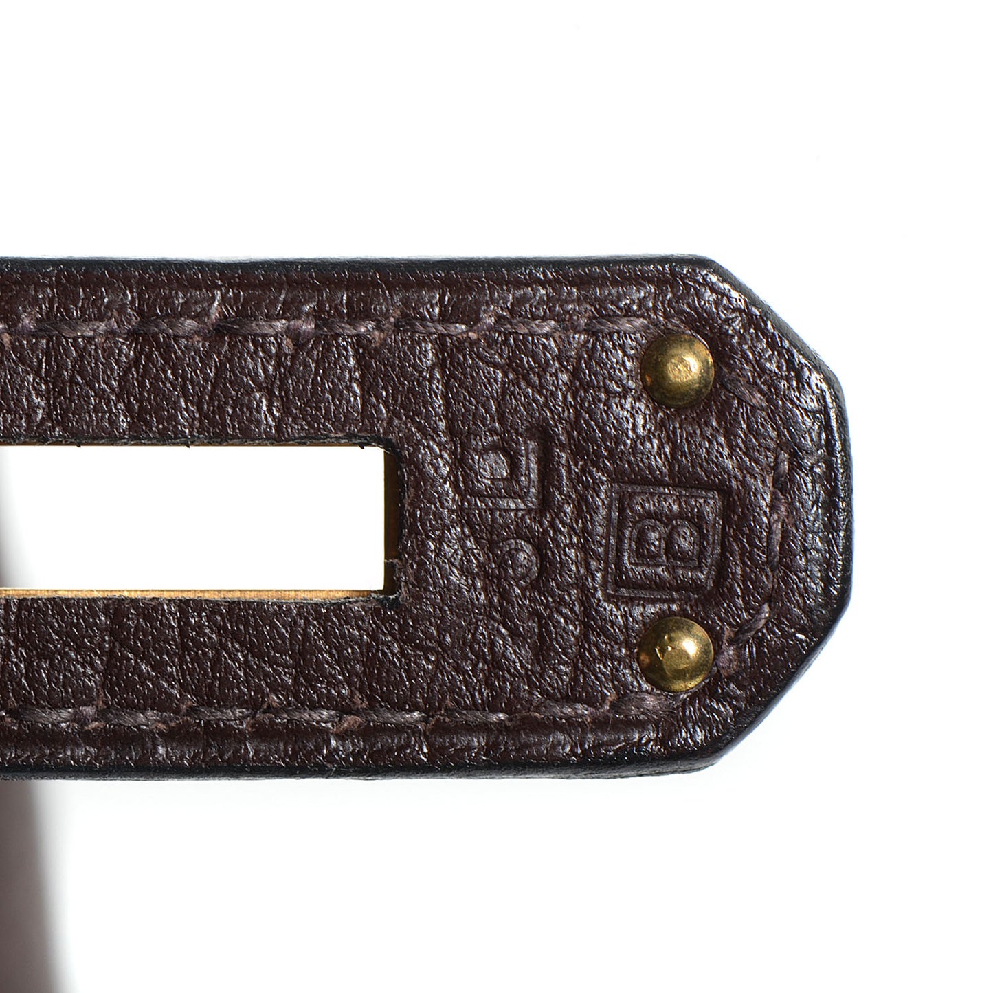 Togo Birkin 35 Chocolate