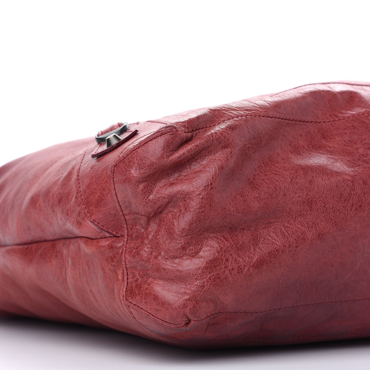 Balenciaga Agneau Classic Hardware Day Hobo Rouille 5 of 9