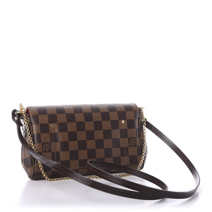 Louis Vuitton Damier Ebene Favorite PM 3 of 10