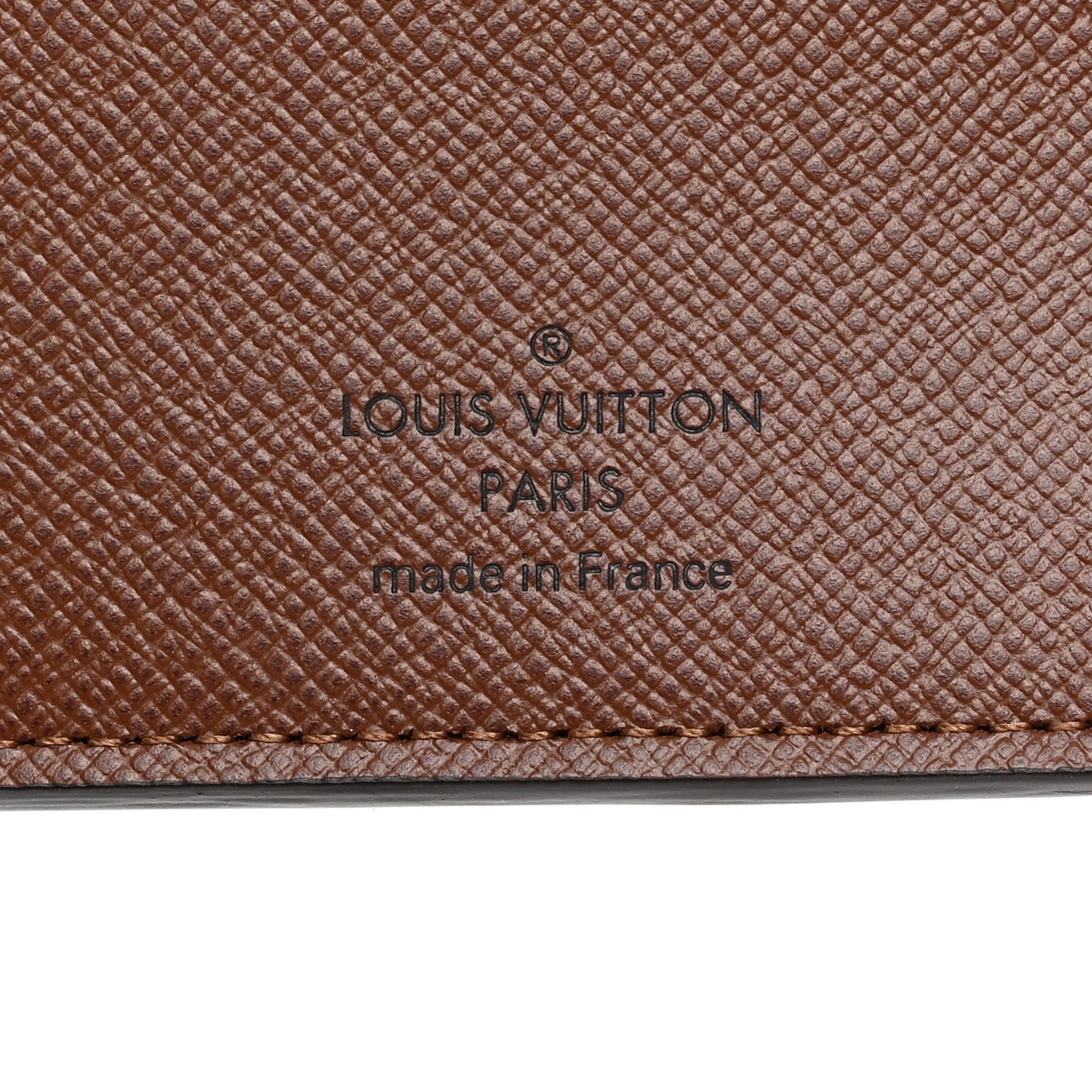 Monogram Desk Agenda Cover