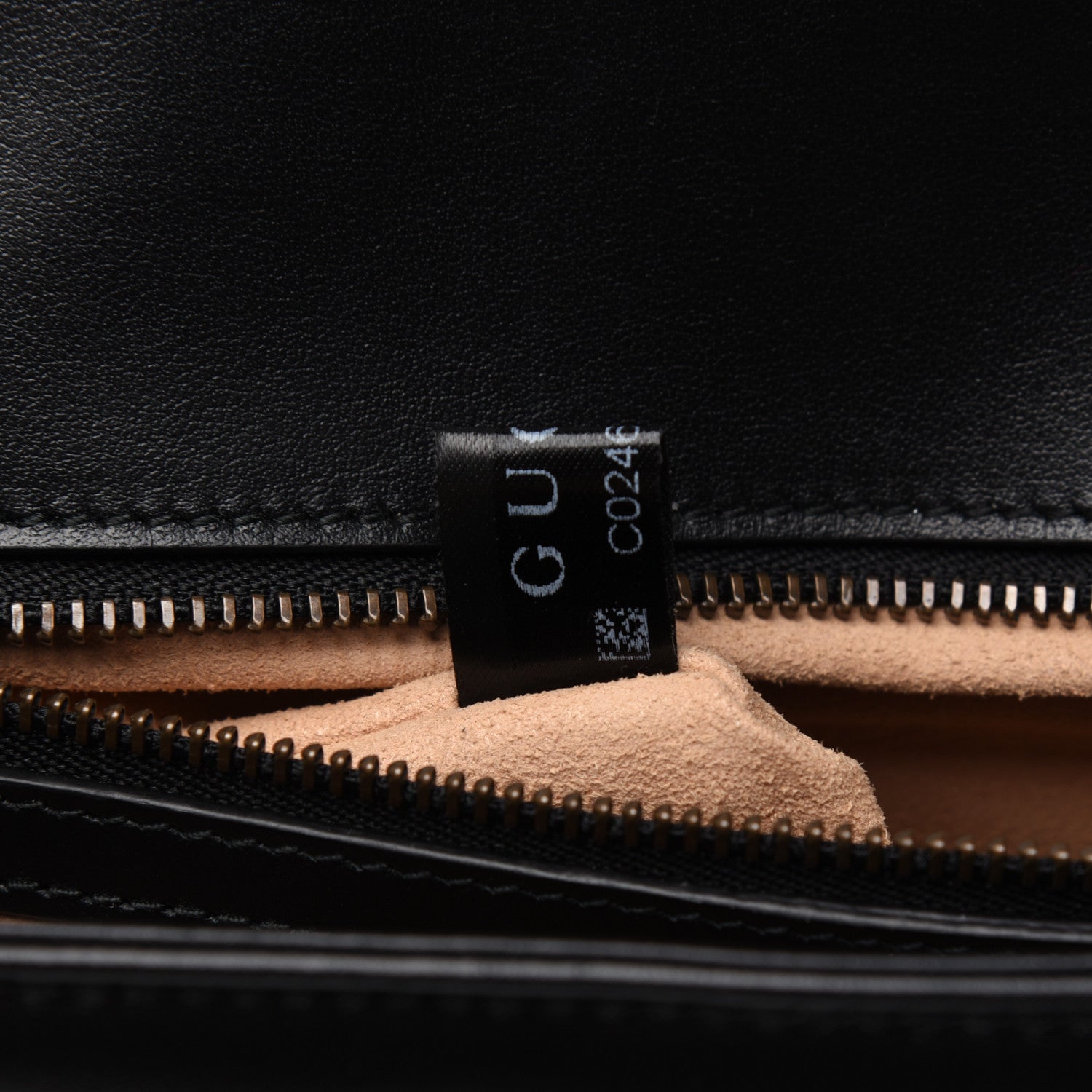 Gucci Calfskin Matelasse Small GG Marmont Shoulder Bag Black 10 of 19