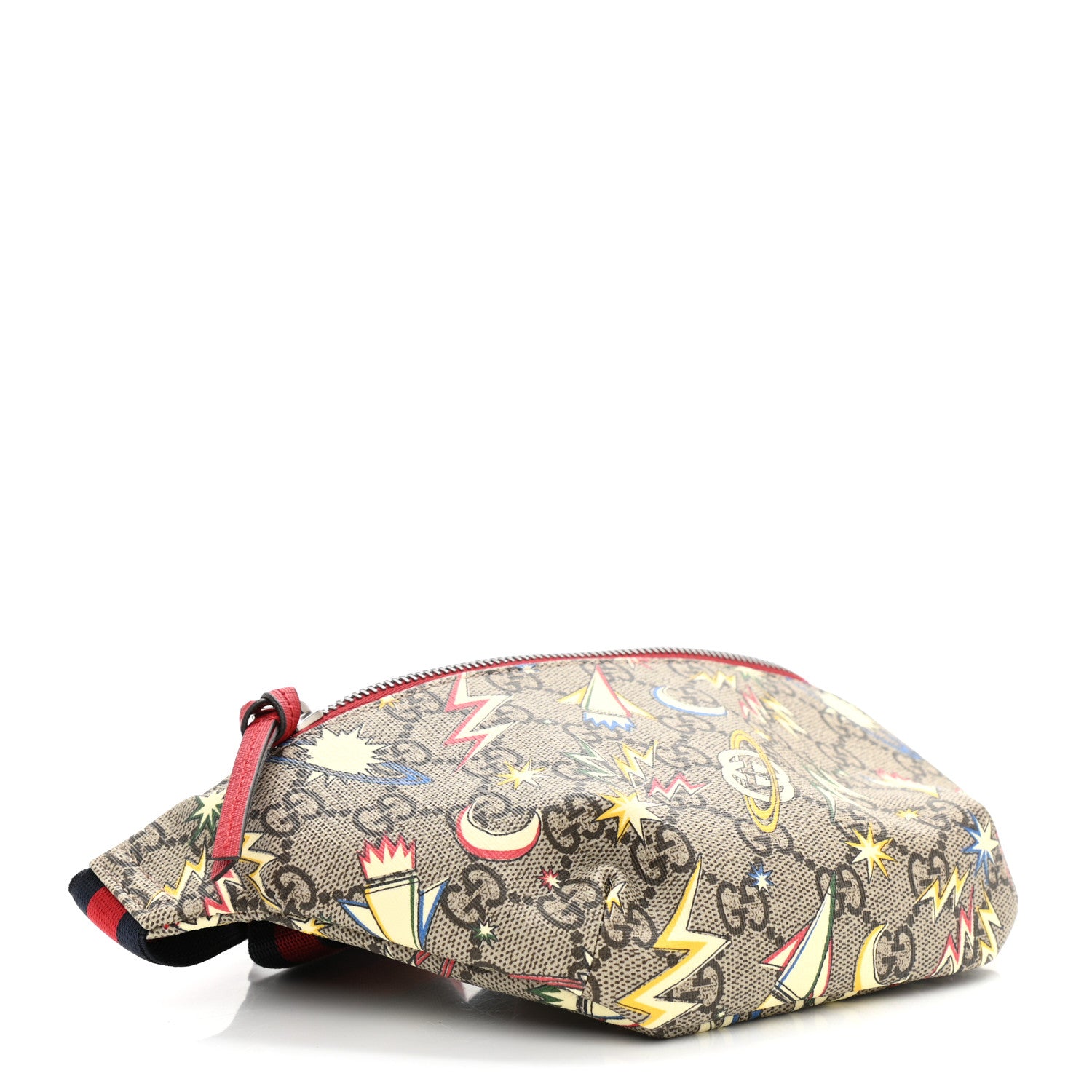 Gucci GG Supreme Monogram Childrens Space Print Belt Bag Multicolor 4 of 10