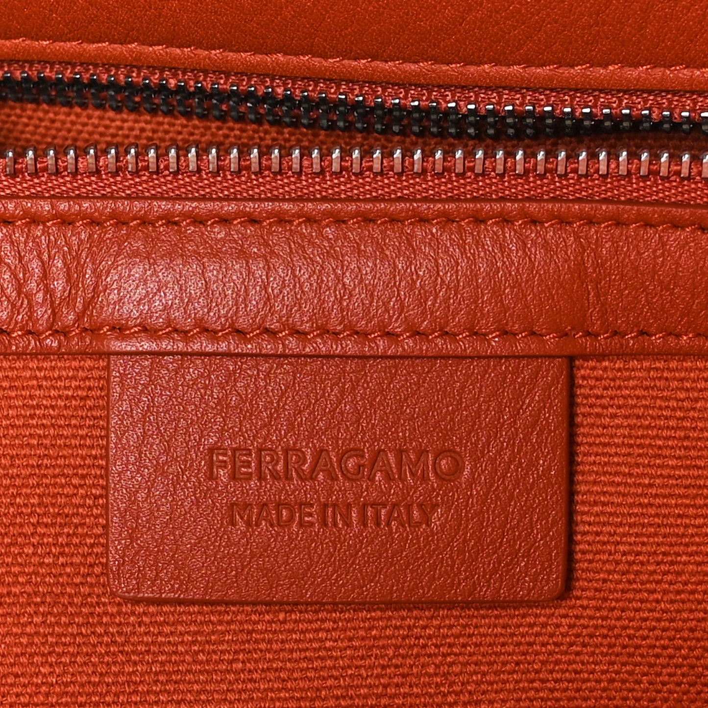 Calfskin Large Star Tote Terracotta