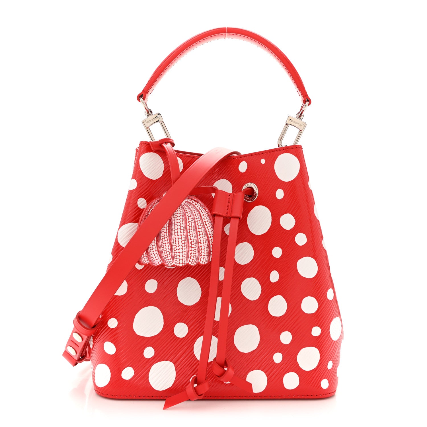 Louis Vuitton LV X YK Epi Neonoe BB Rouge White 1 of 9