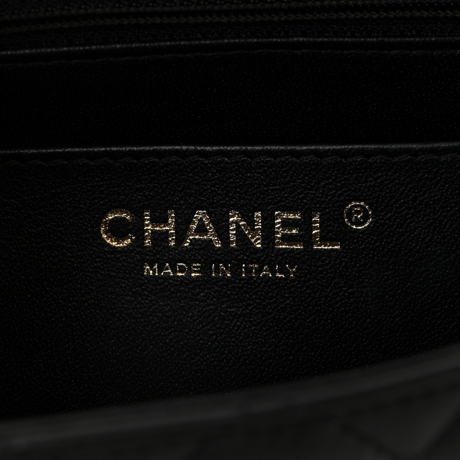 Chanel Lambskin Quilted Mini Square Flap Black 6 of 11
