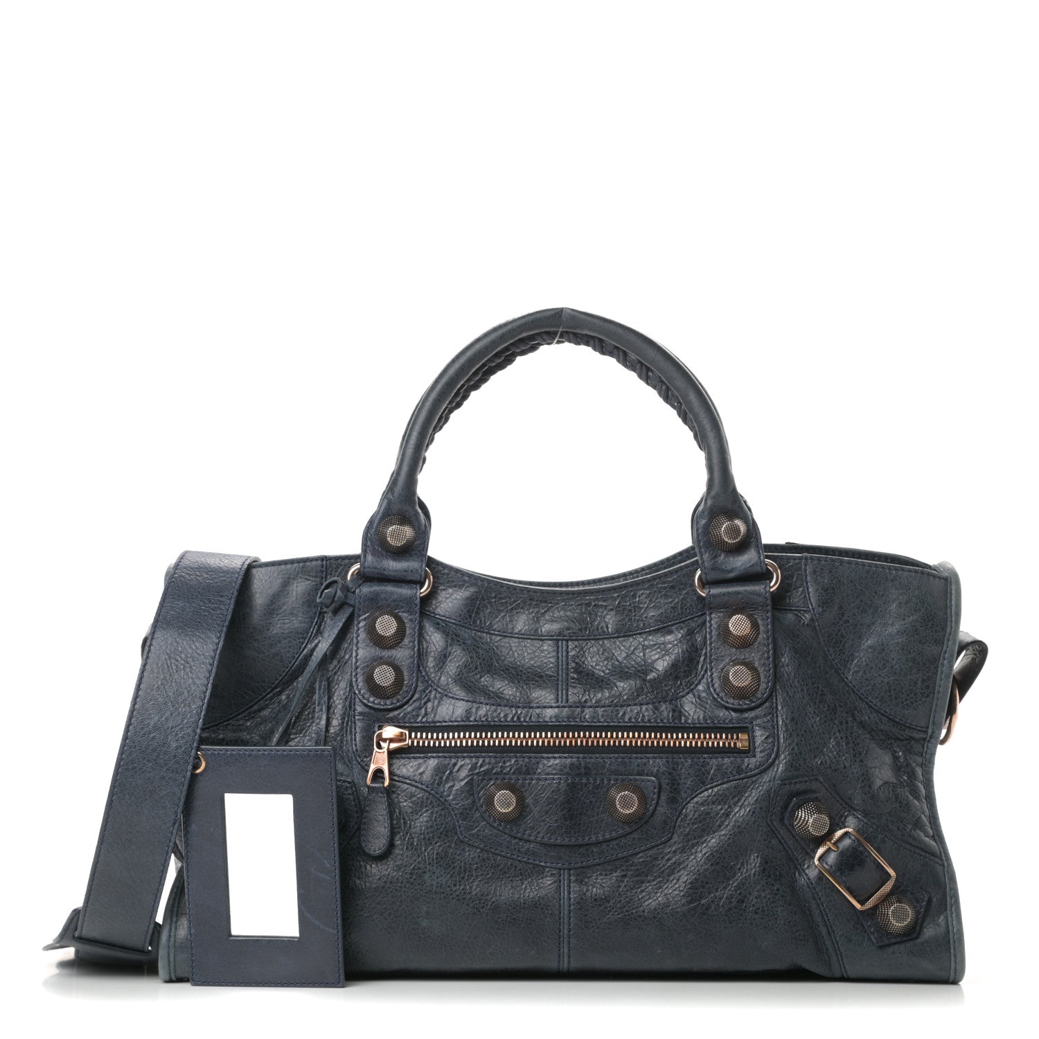 Balenciaga Agneau Giant 21 Rose Gold Hardware Part Time Dark Night 1 of 14