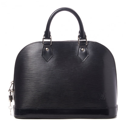 Louis Vuitton Epi Alma PM Black 1 of 7