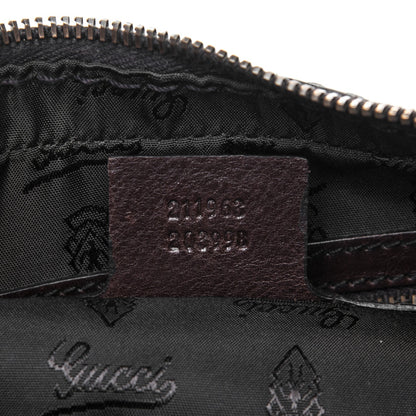 Gucci Crystal Monogram Babouska Hobo Dark Brown 7 of 7