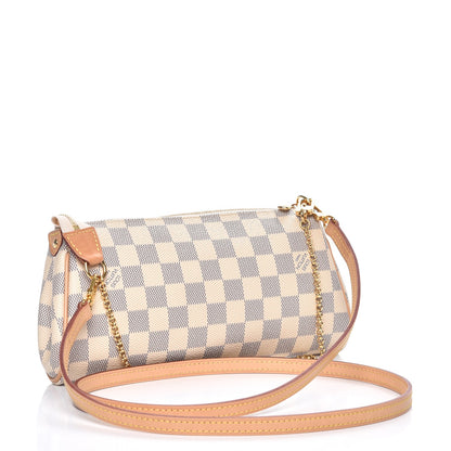Louis Vuitton Damier Azur Eva Clutch 3 of 7