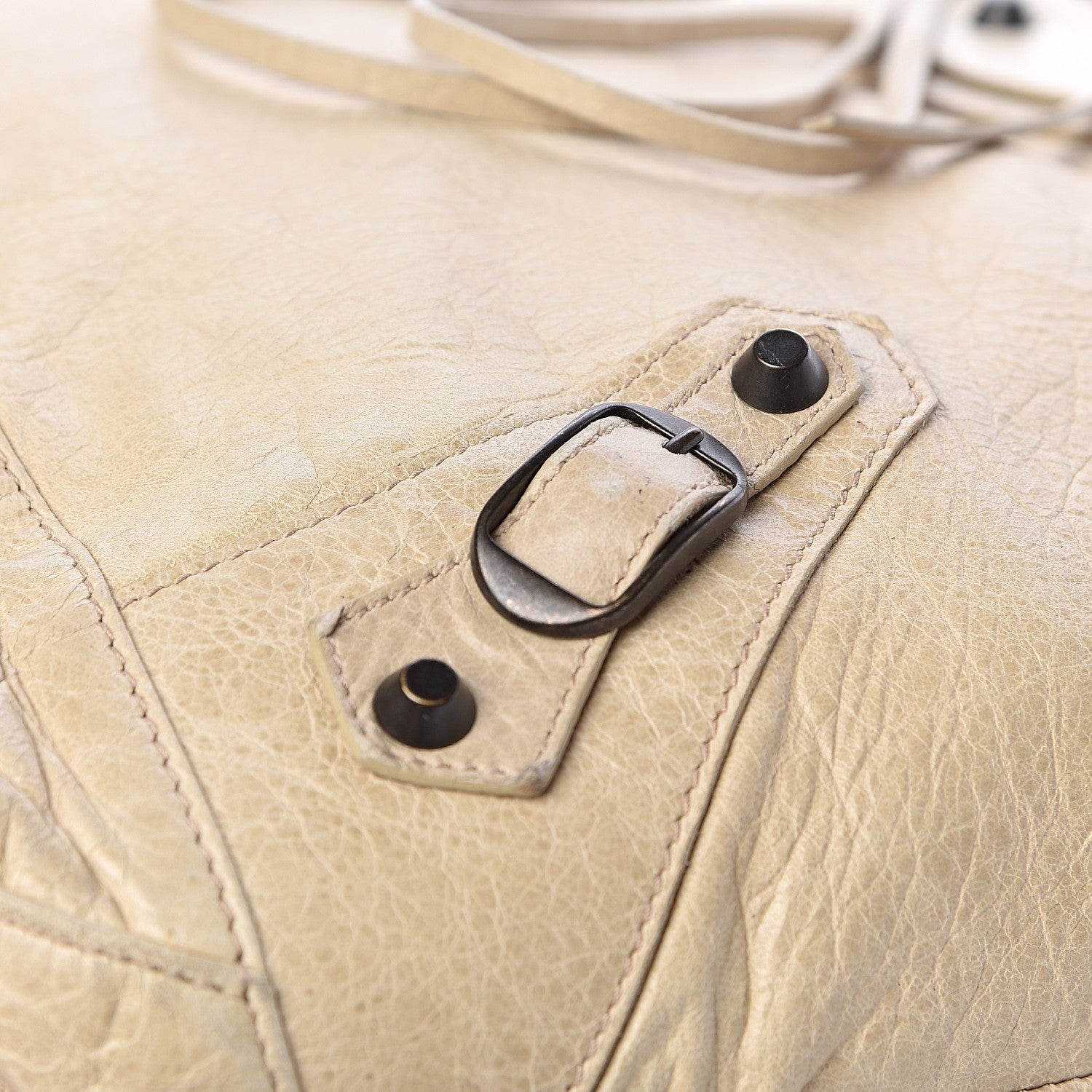 Balenciaga Agneau Classic Hardware Day Hobo Praline 10 of 22